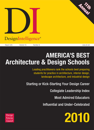 DesignIntelligence 2010 Landscape Architecture Program Rankings ...